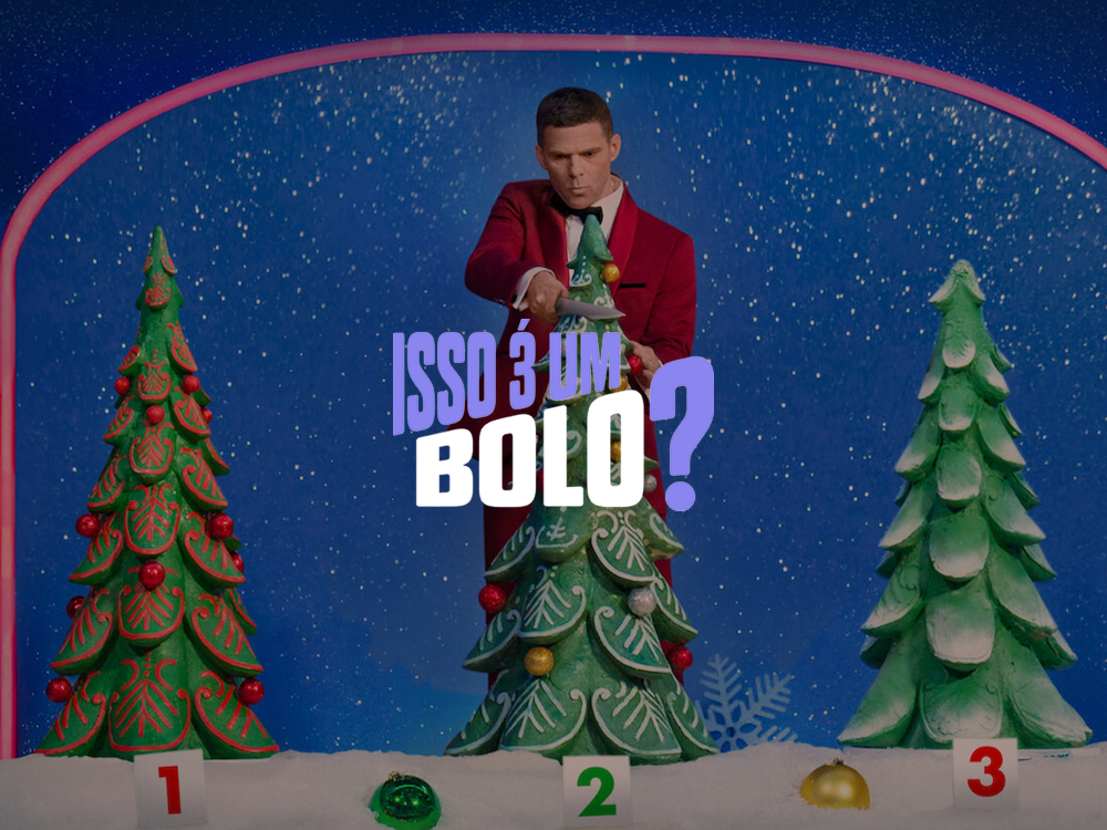 Fotografia ilustrativa do programa Isso é um bolo?, com dica de inspiração 